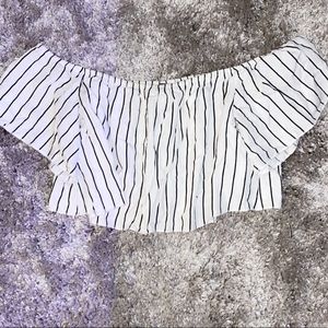 Forever 21 off the shoulder top